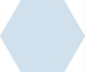 Exa Sky 5.9x6.7 Hexagon Matte Porcelain Tile