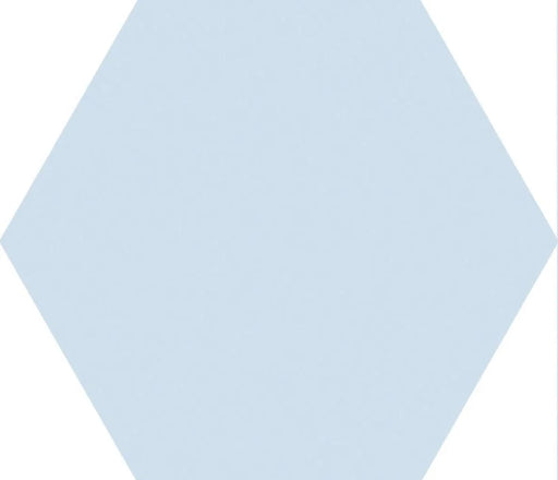 Exa Sky 5.9x6.7 Hexagon Matte Porcelain Tile