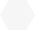 Exa White 5.9x6.7 Hexagon Matte Porcelain Tile