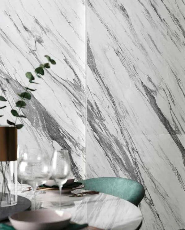 Exotic Stone Statuario Fantastico 2x2 - 12x12 Polished Marble Mosaic