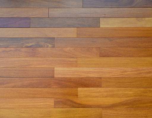 Exotics Brazilian Teak / Cumaru 3-1/4xRL(12-36) Plank Smooth Urethane Solid Hardwood Flooring