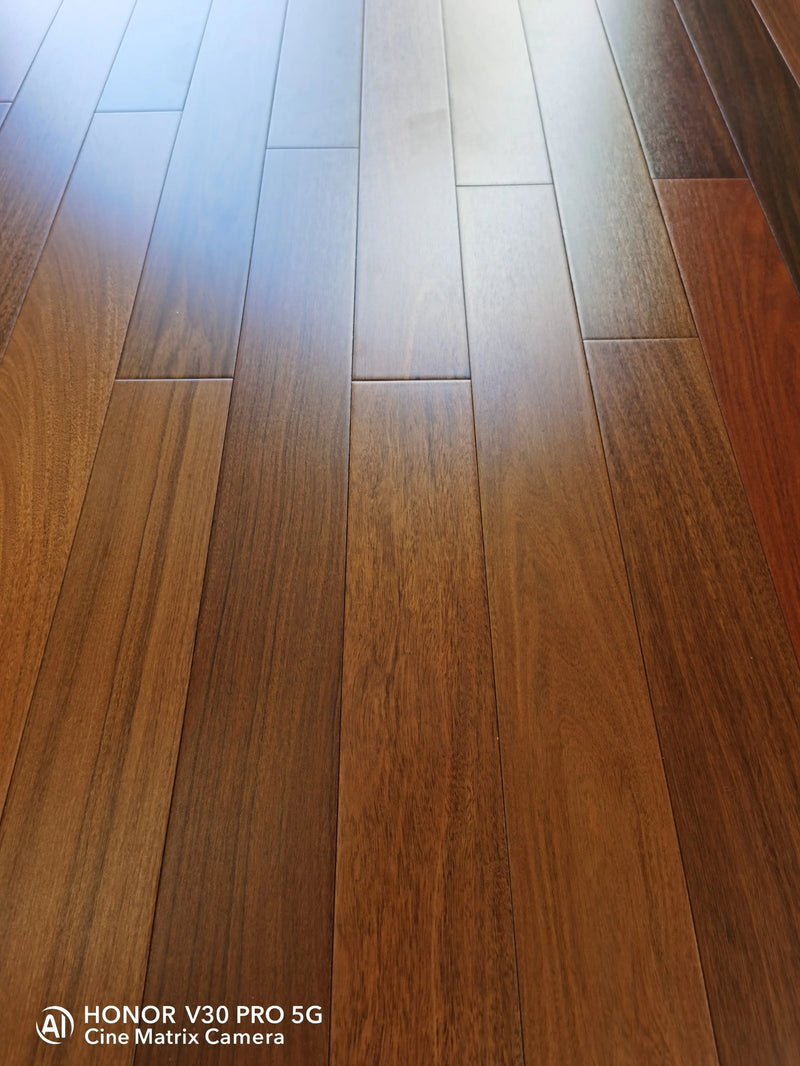 Exotics Brazilian Walnut / IPE 3-1/4xRL(12-36) Plank Smooth Urethane Solid Hardwood Flooring