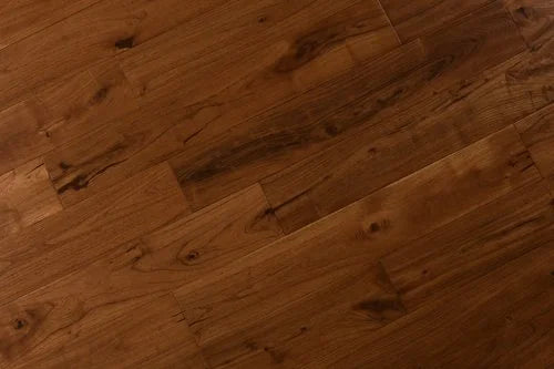 Exotics Mongolian Teak / Sophora 4-3/4xRL(12-48) Plank Handscraped Urethane Solid Hardwood Flooring