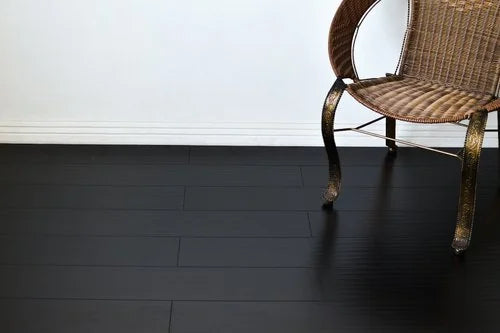 Exotics Papua Ebony 6-1/2x48 Handscraped Bevel Low-Gloss Laminate Flooring