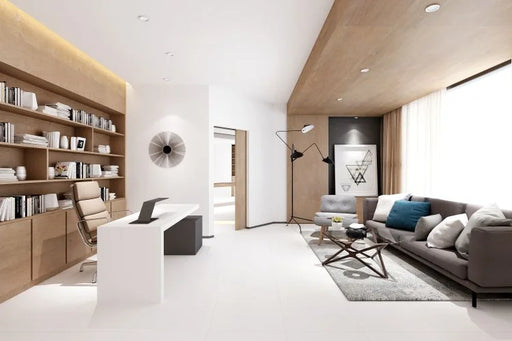 Extra White 24x24 Matte Porcelain Tile