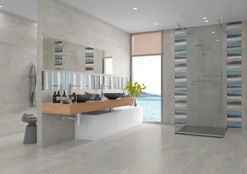 Fancy Grey REC 23.6x47.2 Matte Porcelain Tile