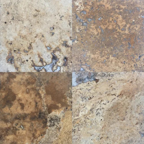 Fantastico 06x12 Tumbled Travertine Tile