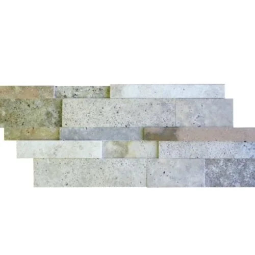 Fantastico Irregular Travertine Veneer Corner Ledger Stone