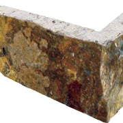 Fantastico Irregular Travertine Veneer Corner Ledger Stone