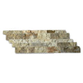 Fantastico Irregular Travertine Veneer Corner Ledger Stone