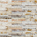 Fantastico 10x5.75x06 Split-Face Travertine Corner Ledger Stone