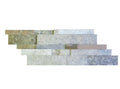 Fantastico 10x5.75x06 Split-Face Travertine Corner Ledger Stone