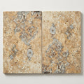 Fantastico Coping Travertine Stone in Unfilled Honed 12x18 16x24 close-up