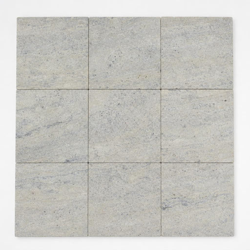 Fantastico Travertine Paver 12x12 Brushed 2 inch close-up