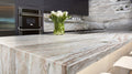 Fantasy Brown 12x24 Satin Marble Tile