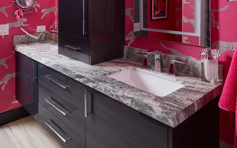 Fantasy Brown 12x24 Satin Marble Tile