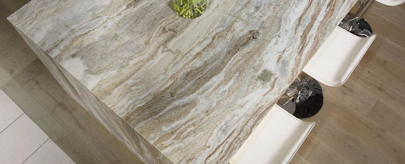 Fantasy Brown 12x24 Satin Marble Tile