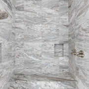 Fantasy Brown 2x2 Honed Marble Mosaic