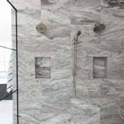 Fantasy Brown 2x2 Honed Marble Mosaic