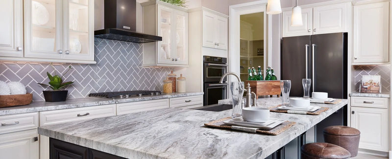 Fantasy Brown 4x16 Honed Marble Tile