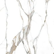 Fantasy Calacatta Topo 48x48 Polished Marble Look Porcelain Tile