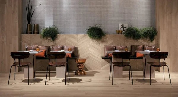 Fapnest Series Maple 8x48 Plank Matte Wood Look Porcelain Tile