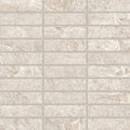 Farmhouse Living Alabaster 12x12 1x4 Straight Set Matte Porcelain Mosaic