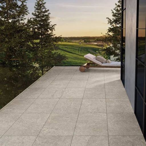 Farmhouse Living Pewter 24x48 Matte Ceramic Paver