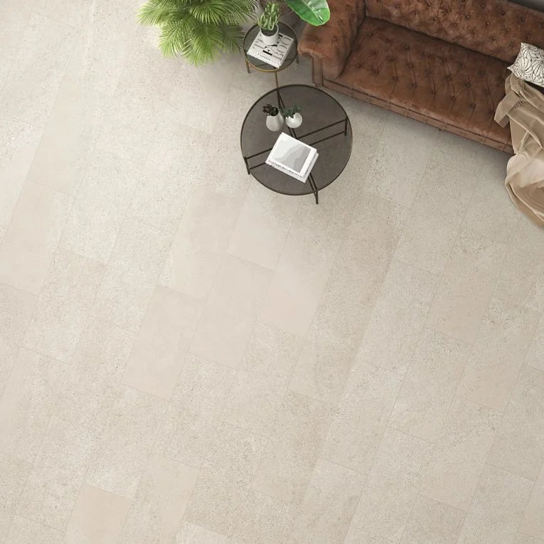 Faro Beige 3x12 Surface Bullnose Porcelain Trim
