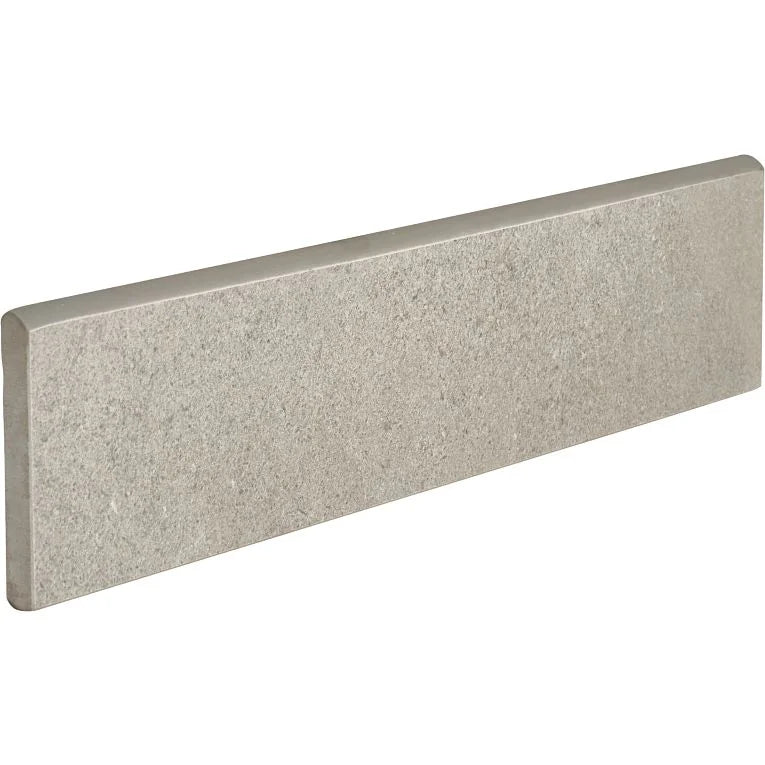 Faro Taupe Grey 3x12 Surface Bullnose Porcelain Trim
