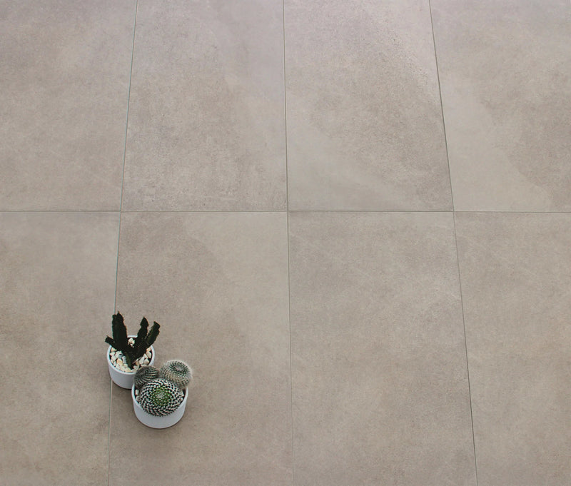 Faro Taupe Grey 3x12 Surface Bullnose Porcelain Trim