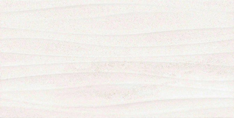 Feel White 12x24 Porcelain Waves Tile