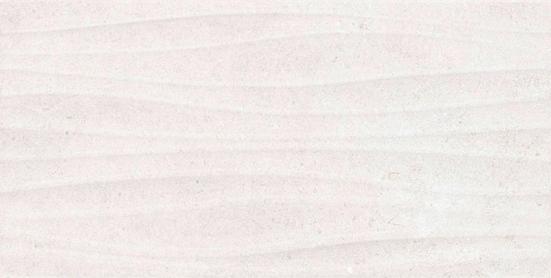 Feel White 12x24 Porcelain Waves Tile