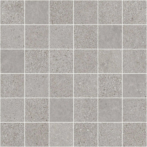Feel Grey 2x2 12x12 Sheet Porcelain Mosaic Tile