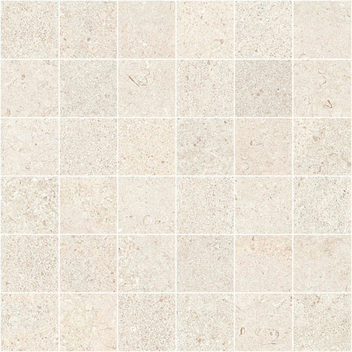 Feel Ivory 2x2 12x12 Sheet Porcelain Mosaic Tile