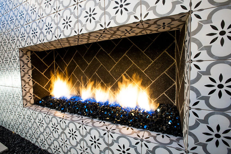 Galaxy Black 0.5 IN Bag Fire Glass
