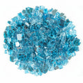 Marine Blue 0.5 IN Bag Fire Glass