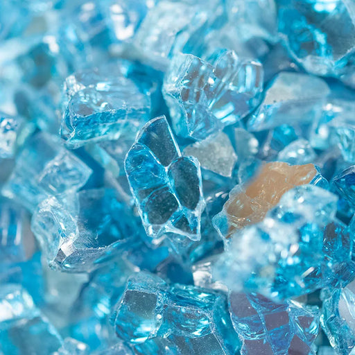 Marine Blue 0.5 IN Bag Fire Glass