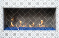 Sapphire Blue 0.5 IN 20lbs Bag Fire Glass