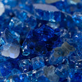 Sapphire Blue 0.5 IN 10lbs Bag Fire Glass