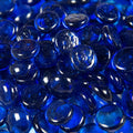 Sapphire Blue 0.5 in Round Misc. Glass Fire Glass