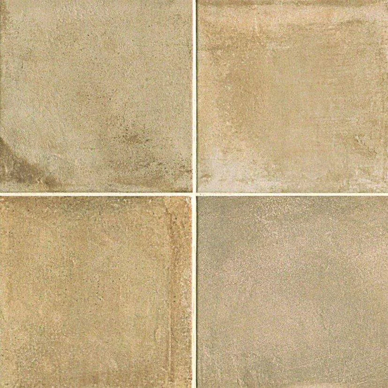 Firenze Heritage Series Paglierino 8x8 Matte Encaustic Look Porcelain Tile