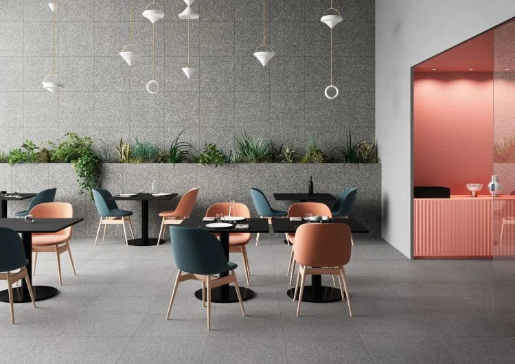 Flake Dark Medium 30x30 Porcelain Tile