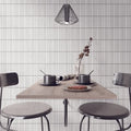 Flash Bars Series White 5x10 Ceramic/Porcelain Wall Tile