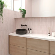 Flash Bars Blush 5x10 Wall Porcelain Tile