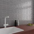 Flash Bars Blush 5x10 Wall Porcelain Tile