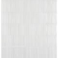 Flash Bars Series White 5x10 Ceramic/Porcelain Wall Tile