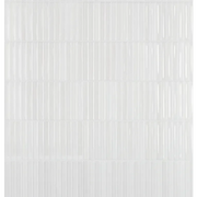 Flash Bars Series White 5x10 Ceramic/Porcelain Wall Tile