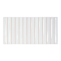 Flash Bars Series White 5x10 Ceramic/Porcelain Wall Tile