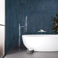 Flash Series Cobalt 3/8x5 Pencil Bullnose Ceramic/Porcelain Trim